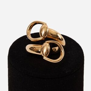 Gucci Horsebit 18K Contrarie Ring